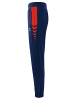 erima Kinder Six Wings Trainingshose in new navy/rot