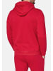 Polo Sylt Sweatshirt / Hoodie Basic in Dunkelgrün / rot