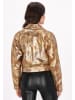 faina Jacket in multicolor beige snake