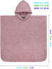 normani Badeponcho aus Bio-Baumwolle für Kinder in Rosa