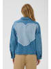 SAINT TROPEZ Jeansjacke PindreSZ Lockere Passform in Medium Blue Denim