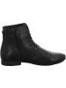 Think! Schnürstiefelette in schwarz