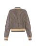 caneva Damen Sweater in SCHWARZ KARIERT