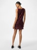 Pieces Midikleid in Tawny Port