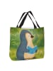 Mr. & Mrs. Panda Shopping Bag Pinguin Buch Design ohne Spruch in Weiß