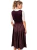 KRÜGER Dirndl INESSA in bordeaux