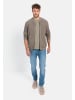 Camel Active Strickjacke aus zertifiziertem organic Cotton in Beige-Grau