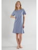Tom Tailor Nachthemd Charlotte in blau-mittel-Punkte