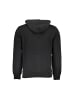 La Martina Schwarzer Baumwoll-Kapuzenpullover