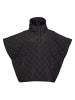 Threadbare Steppjacke THB Charlie Quilted Poncho in Schwarz