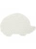 Nabbi BioBeads Stiftplatte Igel, 12 x 8 cm, weiß - ab 5 Jahren