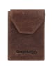 Greenland Nature Montana Geldbörse RFID Leder 7 cm braun