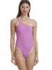 Wolford Badeanzug High Leg One Piece in orchid