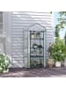 Outsunny Foliengewächshaus 69L x 50B x 165H cm Transparent