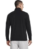 Under Armour Longsleeve "UA Playoff mit ¼-Zip" in Schwarz