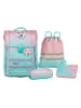 McNeill Perfecto Schulranzen-Set 5-teilig in Gradient Strawberry