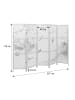 MCW Paravent O70, Naturmotive 170x227cm, Berge