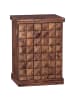KADIMA DESIGN Hausbar Massivholz 65x91x50 cm Weinbar ausklappbar, Kleine in Massivholz