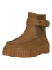 Clarks Ankle Boots Torhill Buckle in 3107A Walnut Nubuck