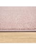 KADIMA DESIGN Waschbarer Teppich waschmaschinenwaschbar Unifarben Küche, Flur in Rosa