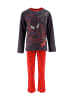 Spiderman 2tlg. Outfit: Schlafanzug Pyjama Langarmshirt und Hose in Grau