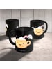 Mr. & Mrs. Panda Bedruckte Tasse Kaffee Gespenst ohne Spruch in Schwarz