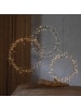 STAR Trading LED Kranz Lichtkranz Dekokranz 95LED D: 24cm in schwarz