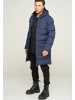 behype Wintermantel PUFFER PARKA in dunkelblau