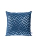 Kayoom Dekokissen Prisma 225 2er-Set in blau - silber