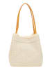 Usha Handtasche Handtasche in Wollweiss