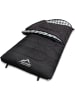 Normani Outdoor Sports 4-in-1 Schlafsack Antarctica in Schwarz