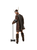 tectake Herrenkostüm  Wikinger  Authentischer Wikinger-Look: Mit Oberteil, Gürtel, Umhan