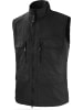 Normani Outdoor Sports Herren Outdoor Weste Deer in Schwarz
