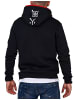 Jack & Jones Kapuzenpullover - JJINFIHOO Mit Print Einfarbig in Schwarz