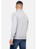 Threadbare Stehkragenpullover Patrick in Grau