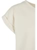 Urban Classics Urban Classics Damen Girls Organic Extended Shoulder Tee in whitesand