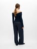 Object Off Shoulder Top in Sky Captain1