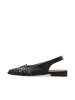 Bianco Slingbacks in Black