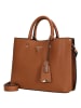Guess Meridian II Girlfriend - Henkeltasche 30 cm (black) in cognac