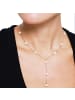 Steel_Art Perlenkette Damen Nanna goldfarben in goldfarben