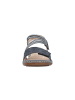 rieker Leder-Sandalen „Lugano“ Blau