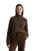 Marc O'Polo Bouclé-Pullover regular in shaded brown melange