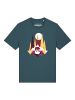 wat? Apparel T-Shirt Von Bären und Bergen in Petrol