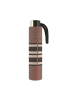 happy rain Selection Alu light Regenschirm Manuell Taschenschirm in checks brown
