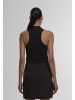 Mister Tee Mister Tee Fly Away Ladies Sleeveless Turtleneck Body in black