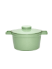 Riess Aromapot Emaille Topf mit Deckel in Hellgrün