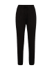 Tom Tailor Elegante Business Stoffhose Loose Fit Ankle  Pants mit Tunnelzug in Schwarz