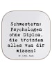 Mr. & Mrs. Panda Getränkeuntersetzer Spruch Schwestern Psycholog... in Weiß