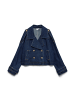 Vero Moda Trenchcoat in Dark Blue Denim
