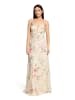 Vera Mont Abendkleid mit Muster in Cream/Rosé